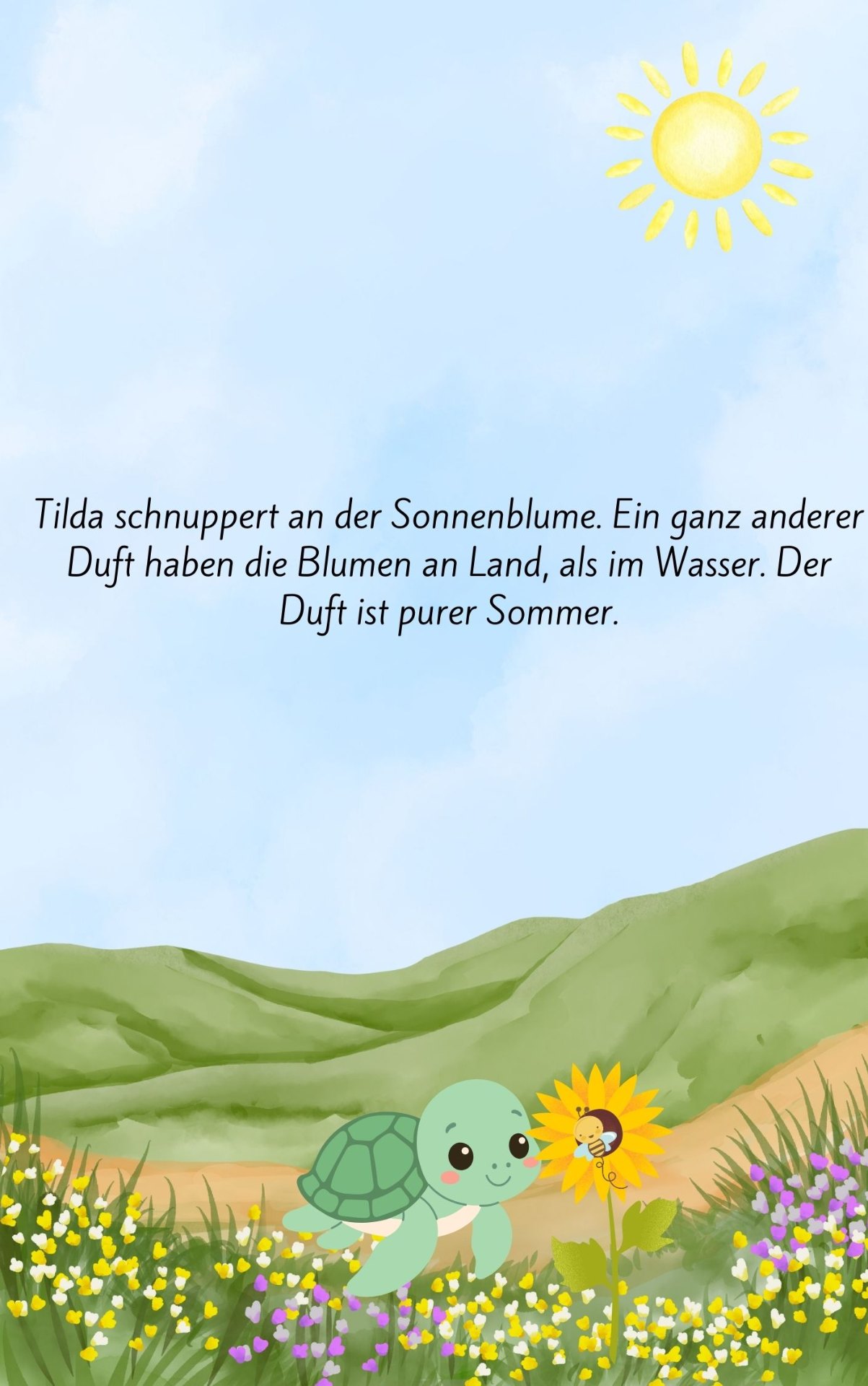Tilda an Land